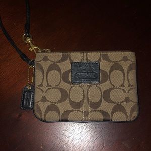 Coach wristlet